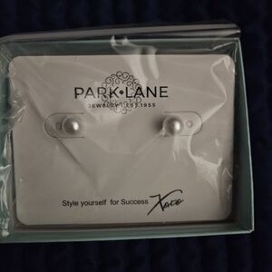 Park Lane Silver Pearl Earrings